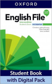English File Fourth Edition Intermediate Student's Book with Digital Pack купить