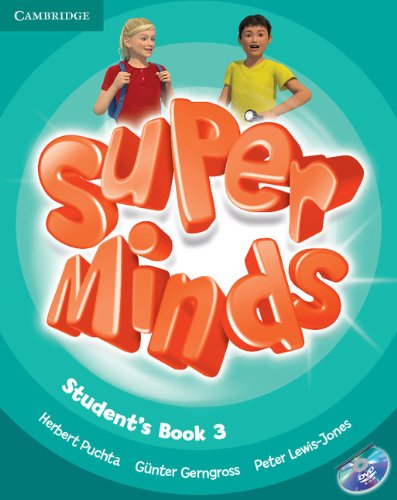 Super Minds Level 3 Student's Book with DVD-ROM купить