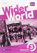 Wider World 3 Workbook with Extra Online Homework купить
