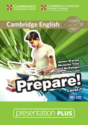 Cambridge English Prepare! Level 7 Presentation Plus DVD-ROM купить