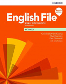 English File Fourth Edition Upper-Intermediate Workbook with key купить