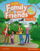 Family and Friends Second Edition 4 Class Book with Student's Site купить