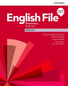 English File Fourth Edition Elementary Workbook with Key купить
