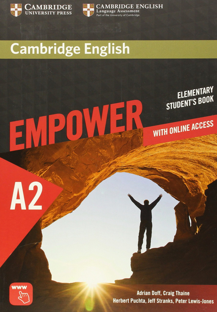 Cambridge English Empower Elementary Student's Book with Online Assessment and Practice, and Online купить