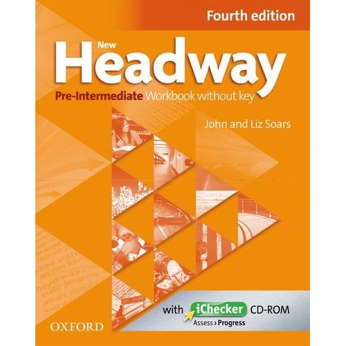 New Headway Pre-Intermediate Fourth Edition Workbook and iChecker without Key купить
