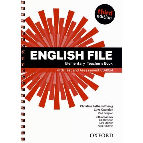 English File Third Edition Elementary Teacher's Book with Test and Assessment CD-ROM купить