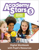 Academy Stars Second Edition 5 DIGITAL Workbook with Pupil's Resources купить