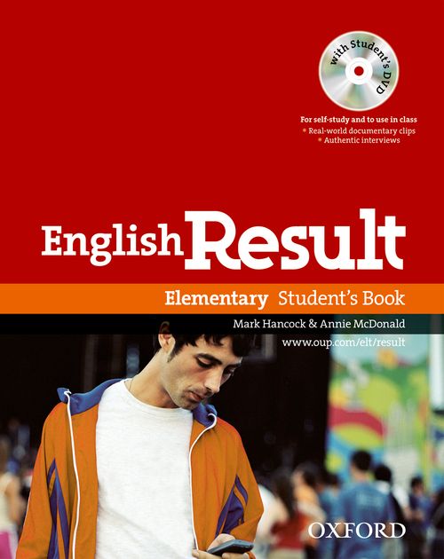 English Result Elementary Student's Book with DVD Pack купить