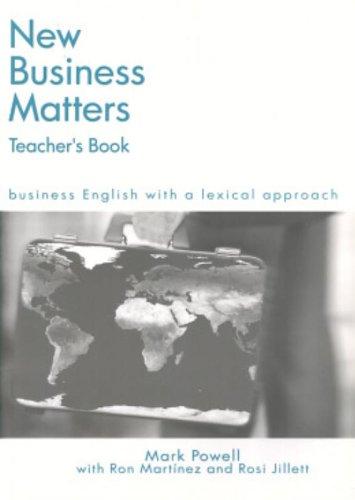 New Business Matters Teacher's Book купить