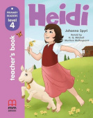 Primary Readers 4 Heidi Teacher's Book + CD купить