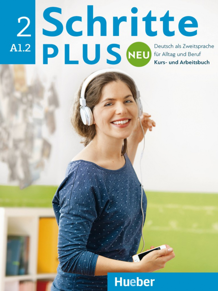 Schritte plus Neu 2 Kursbuch + Arbeitsbuch + CD zum Arbeitsbuch купить