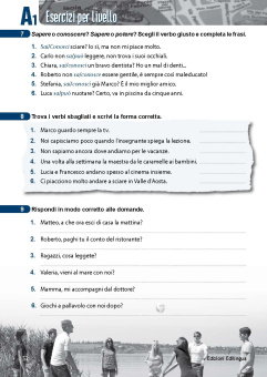 Via dei verbi 1 - A1-B1 купить