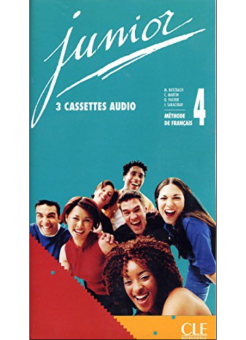 Junior 4 - 3 cassettes audio collectives купить