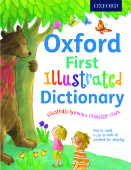 Oxford First Illustrated Dictionary купить