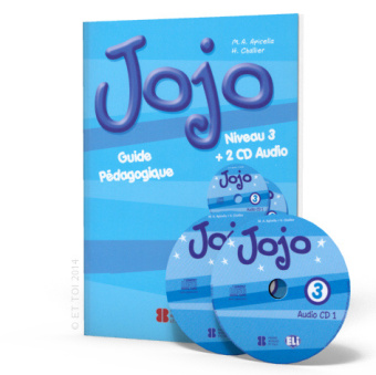 Jojo 3 Guide pedagogique + 2 CD audio купить