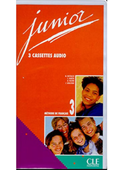 Junior 3 - 3 cassettes audio collectives купить