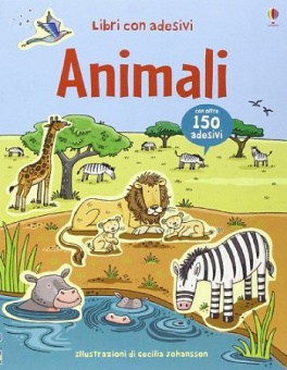 Animali. Con adesivi купить
