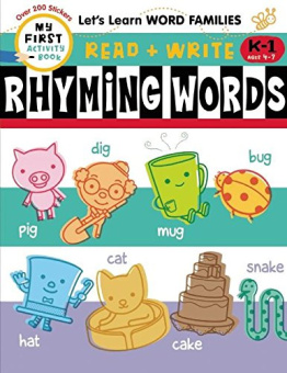 Read + Write: Rhyming Words activity book купить