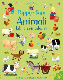 Animali. Libro con adesivi купить