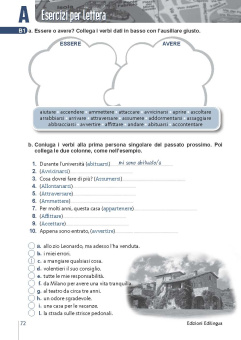 Via dei verbi 1 - A1-B1 купить