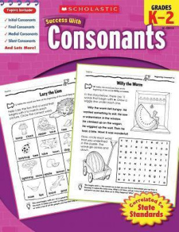Scholastic Success with Consonants, Grades K-2 купить
