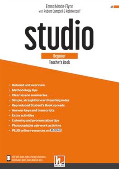 STUDIO Beginner Teacher's Book + e-zone купить