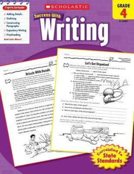 Scholastic Success with Writing, Grade 4 купить