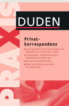 Duden Praxis - Privatkorrespondenz купить
