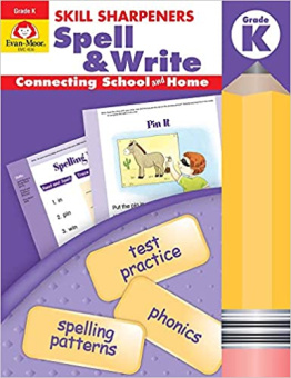 Skill Sharpeners: Spell & Write, Grade K купить