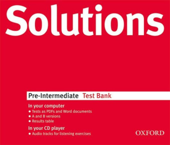 Solutions Pre-Intermediate Test Bank MultiROM купить