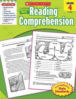 Scholastic Success with Reading Comprehension, Grades 4 купить